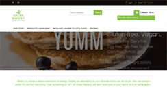 Desktop Screenshot of greenbakery.net